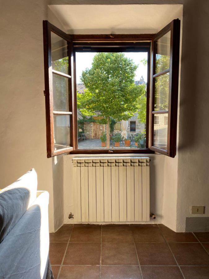 Window To Bagno Vignoni Lägenhet Exteriör bild